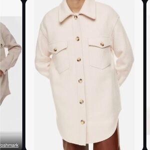 Aritzia Ganna Shirt Jacket